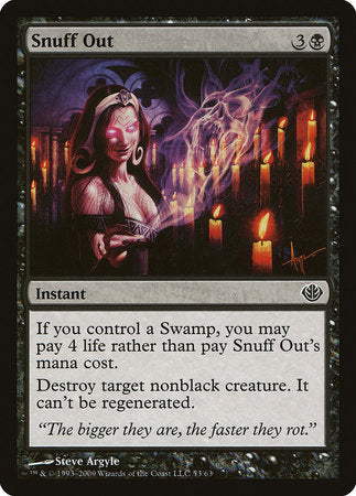 Snuff Out [Duel Decks: Garruk vs. Liliana] | Exor Games Bridgewater