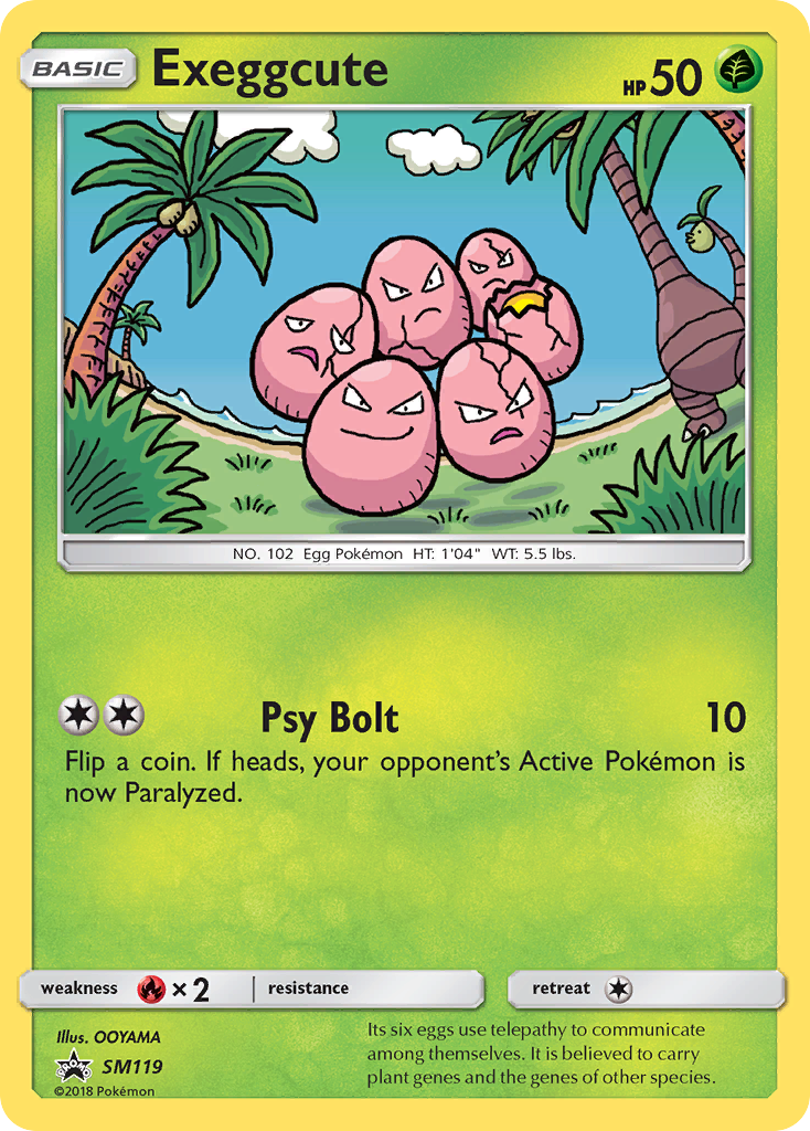 Exeggcute (SM119) [Sun & Moon: Black Star Promos] | Exor Games Bridgewater