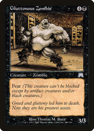 Gluttonous Zombie [Onslaught] | Exor Games Bridgewater