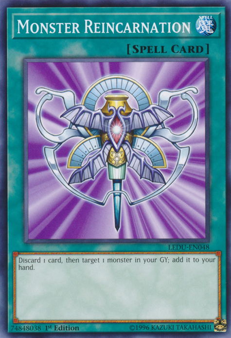 Monster Reincarnation [LEDU-EN048] Common | Exor Games Bridgewater