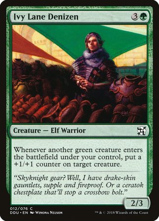 Ivy Lane Denizen [Duel Decks: Elves vs. Inventors] | Exor Games Bridgewater