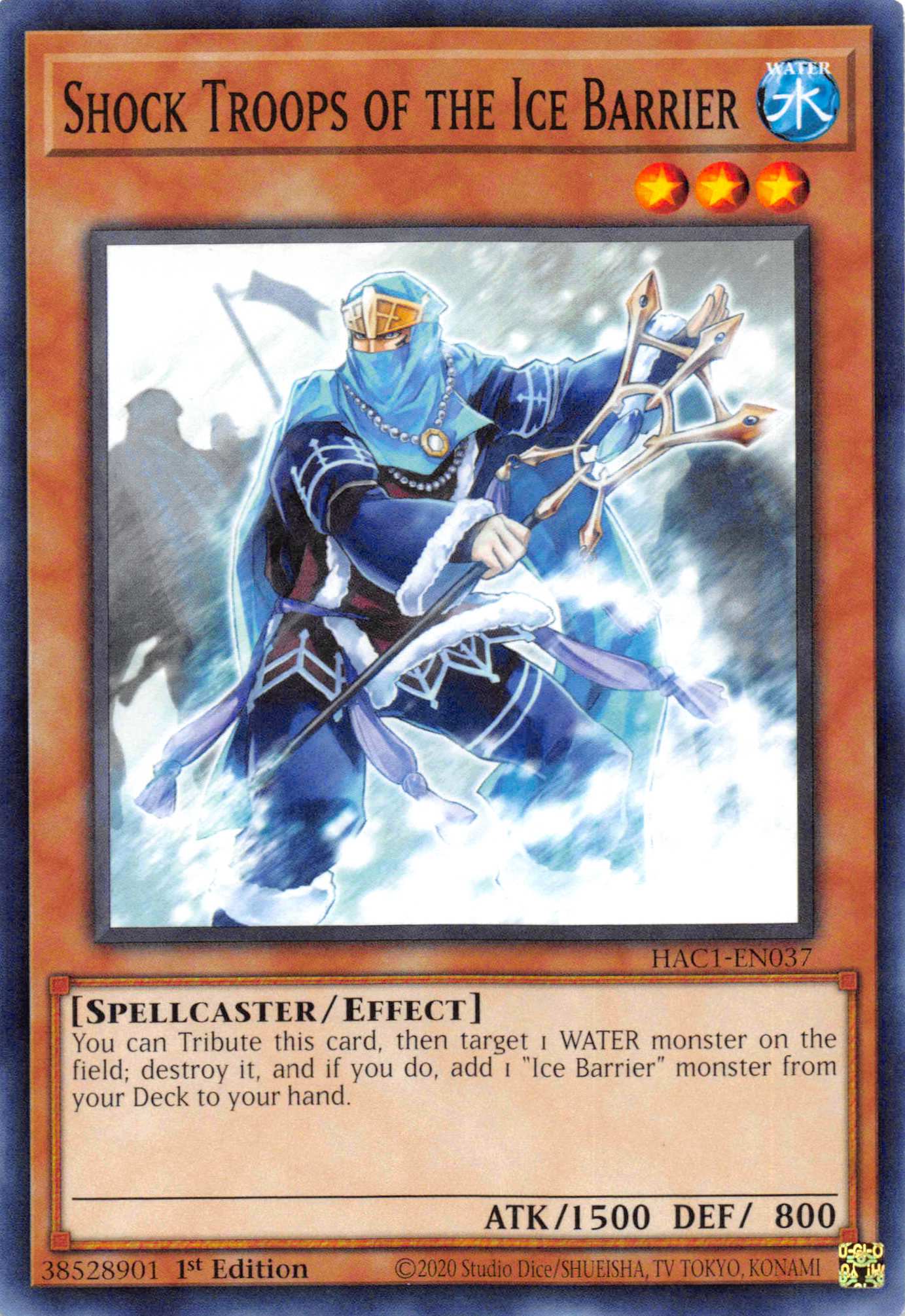 Shock Troops of the Ice Barrier [HAC1-EN037] Common | Exor Games Bridgewater