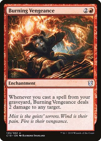 Burning Vengeance [Commander 2019] | Exor Games Bridgewater