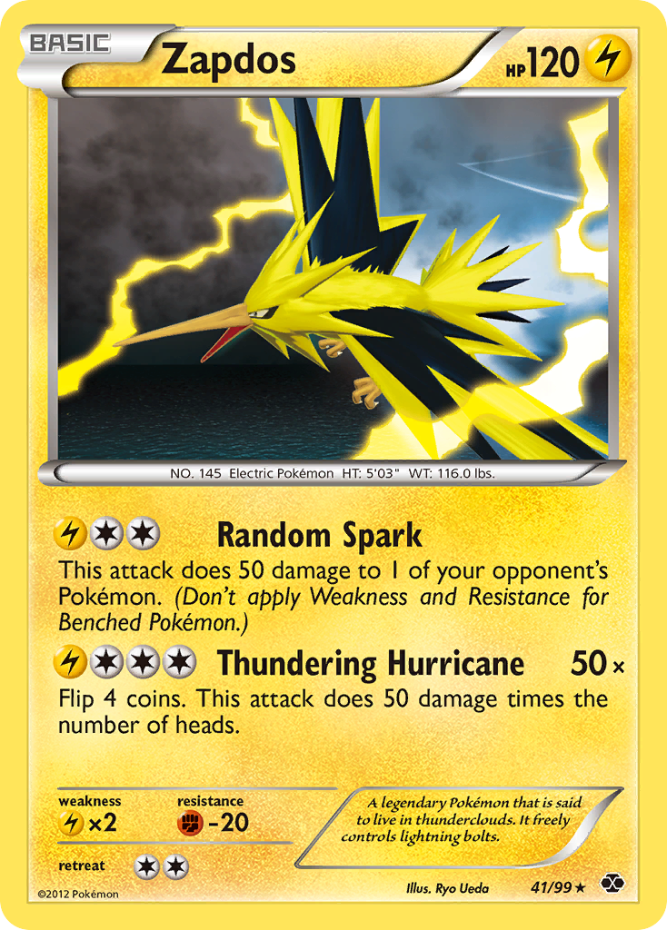 Zapdos (41/99) [Black & White: Next Destinies] | Exor Games Bridgewater