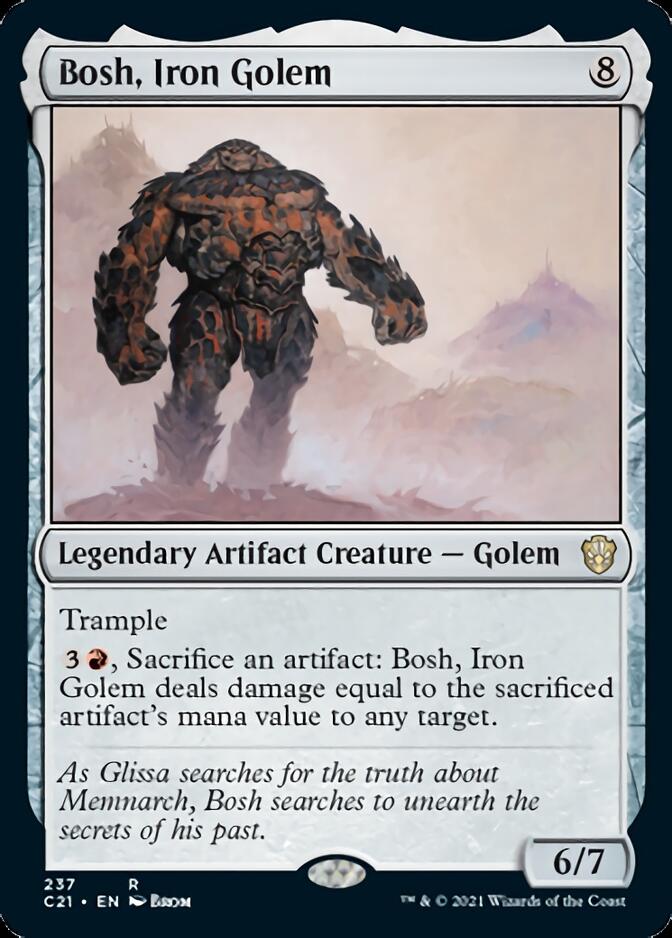 Bosh, Iron Golem [Commander 2021] | Exor Games Bridgewater