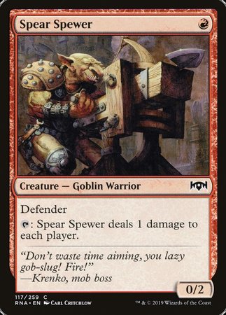 Spear Spewer [Ravnica Allegiance] | Exor Games Bridgewater