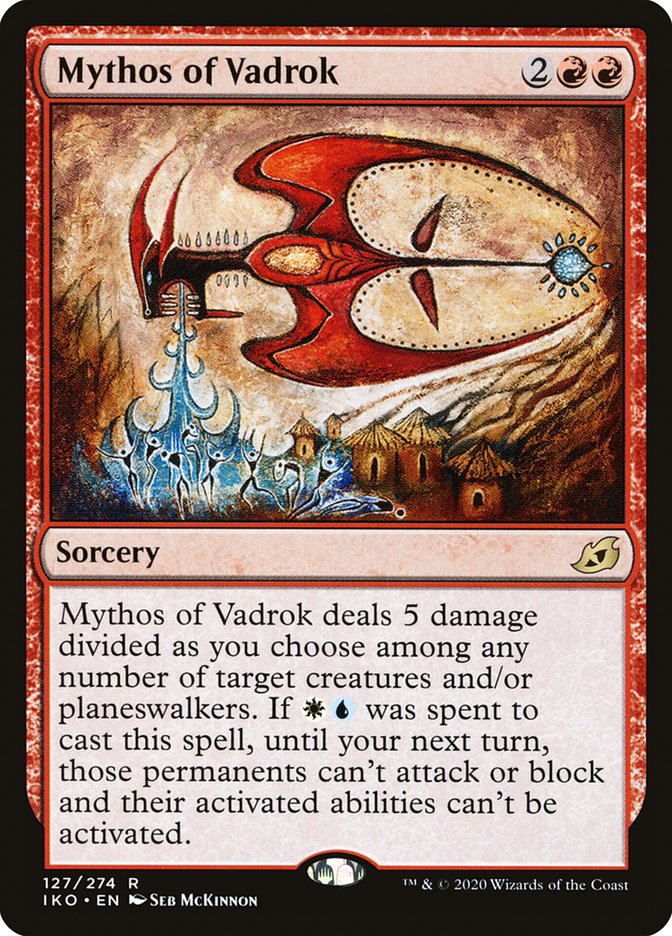 Mythos of Vadrok [Ikoria: Lair of Behemoths] | Exor Games Bridgewater
