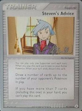 Steven's Advice (92/101) (Eeveelutions - Jimmy Ballard) [World Championships 2006] | Exor Games Bridgewater