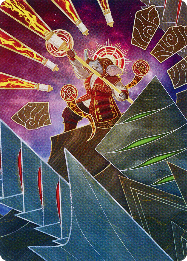 Quintorius, Loremaster Art Card (63) [March of the Machine Art Series] | Exor Games Bridgewater