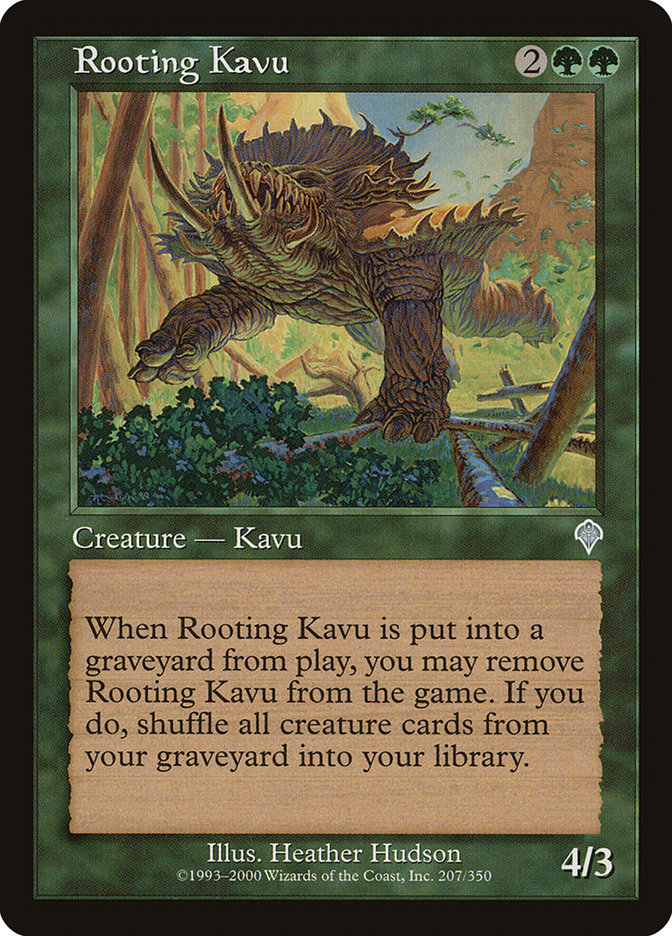 Rooting Kavu [Invasion] | Exor Games Bridgewater