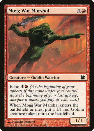 Mogg War Marshal [Modern Masters] | Exor Games Bridgewater