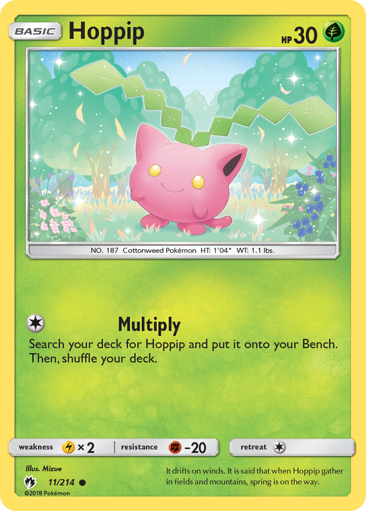 Hoppip (11/214) [Sun & Moon: Lost Thunder] | Exor Games Bridgewater