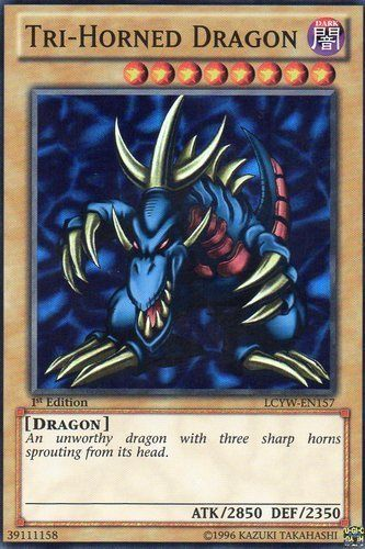 Tri-Horned Dragon [LCYW-EN157] Super Rare | Exor Games Bridgewater