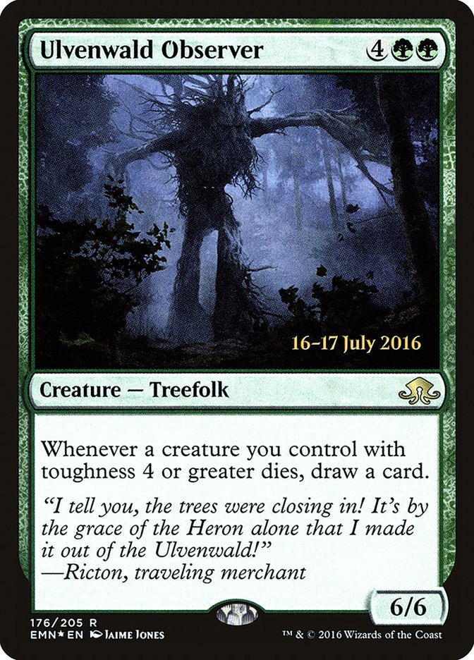 Ulvenwald Observer  [Eldritch Moon Prerelease Promos] | Exor Games Bridgewater