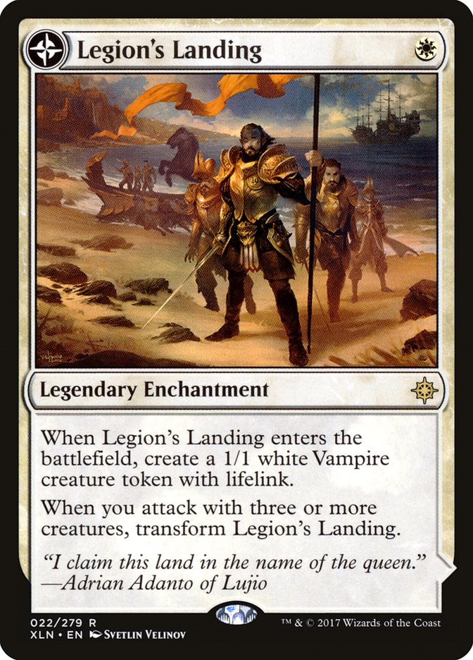 Legion's Landing // Adanto, the First Fort [Ixalan] | Exor Games Bridgewater