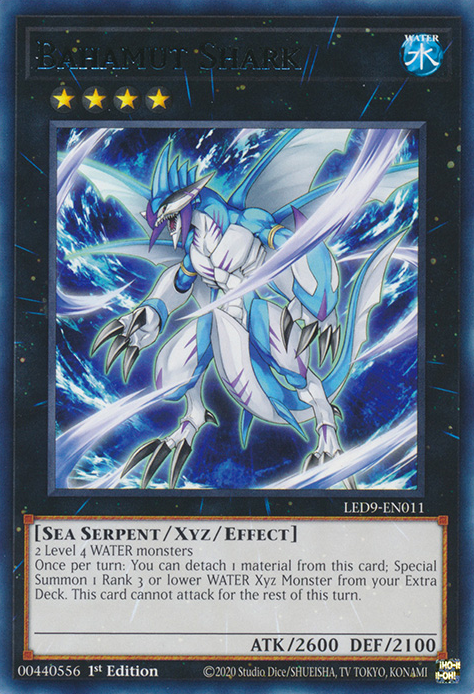 Bahamut Shark [LED9-EN011] Rare | Exor Games Bridgewater