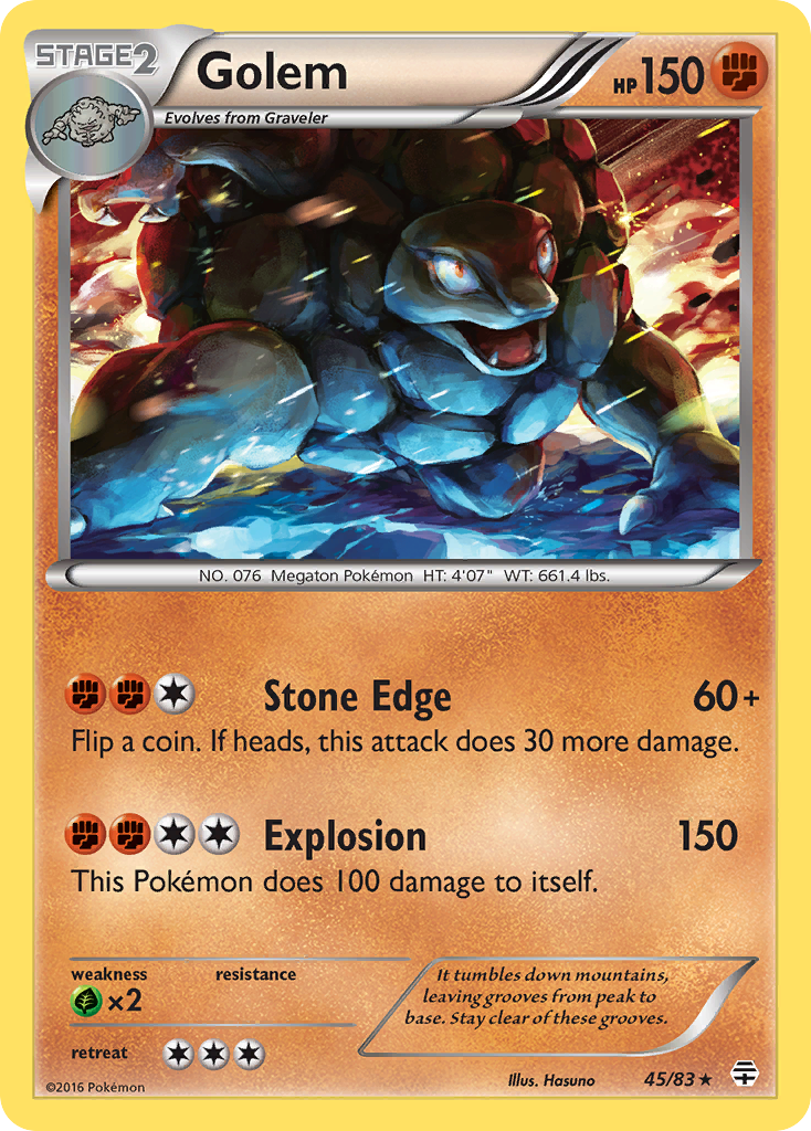 Golem (45/83) [XY: Generations] | Exor Games Bridgewater