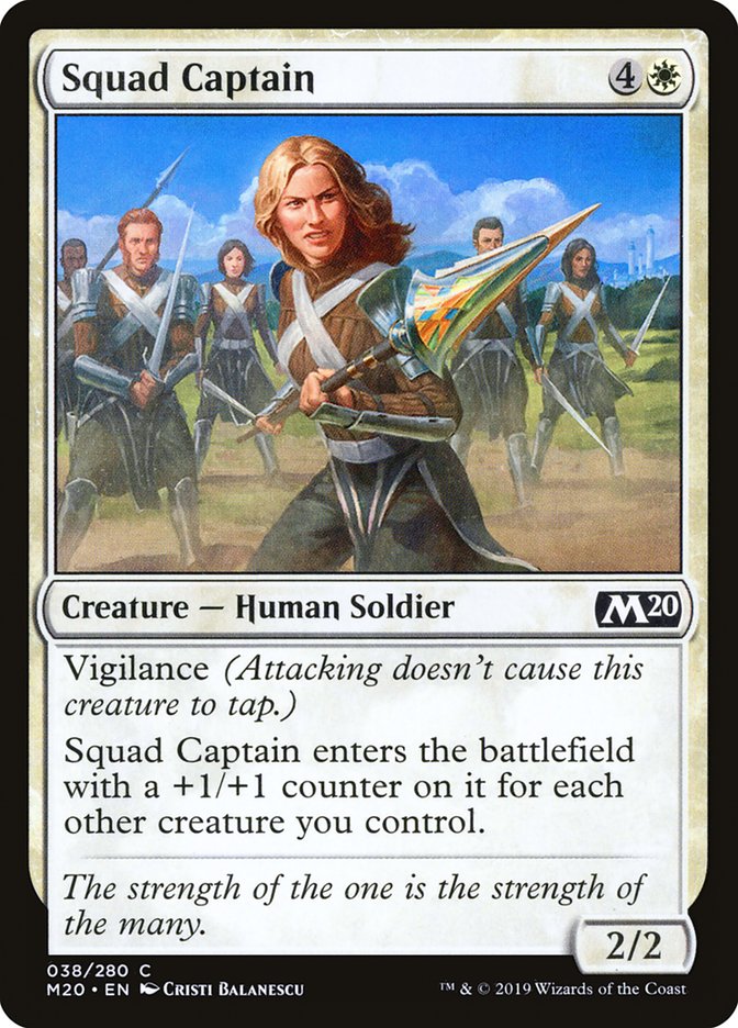 Squad Captain [Core Set 2020] | Exor Games Bridgewater