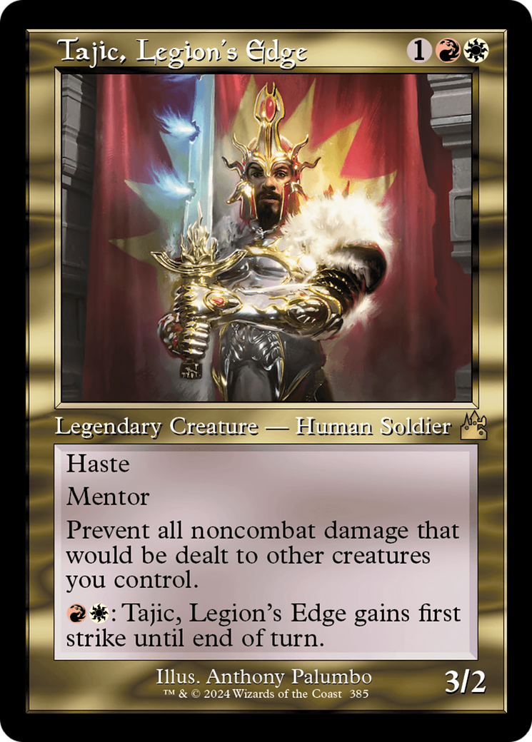 Tajic, Legion's Edge (Retro Frame) [Ravnica Remastered] | Exor Games Bridgewater