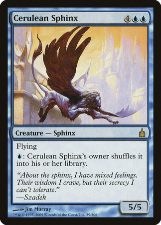 Cerulean Sphinx [Ravnica: City of Guilds] | Exor Games Bridgewater