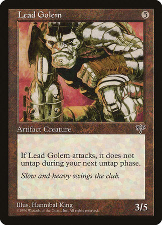 Lead Golem [Mirage] | Exor Games Bridgewater