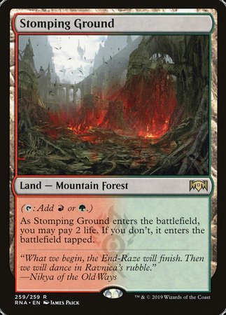 Stomping Ground [Ravnica Allegiance] | Exor Games Bridgewater