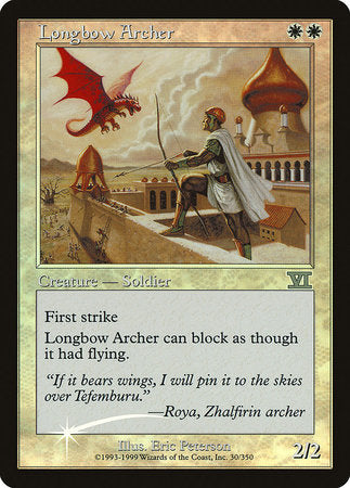 Longbow Archer [Friday Night Magic 2000] | Exor Games Bridgewater