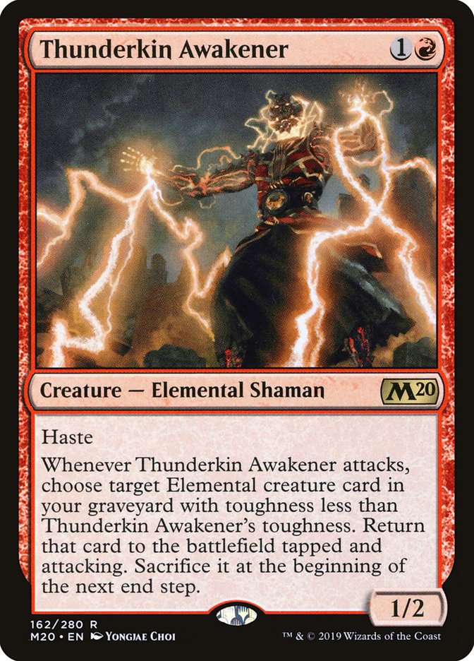 Thunderkin Awakener [Core Set 2020] | Exor Games Bridgewater