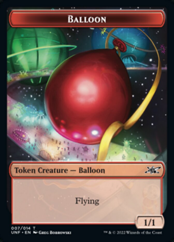 Balloon Token [Unfinity Tokens] | Exor Games Bridgewater