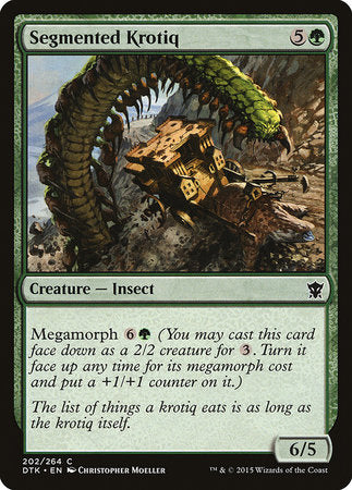 Segmented Krotiq [Dragons of Tarkir] | Exor Games Bridgewater