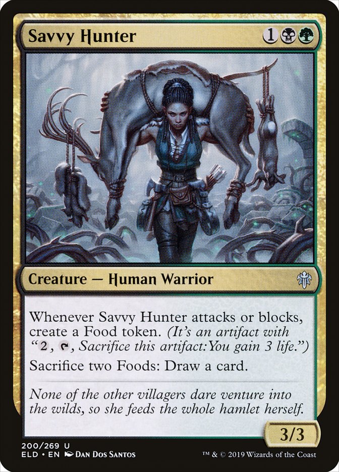 Savvy Hunter [Throne of Eldraine] | Exor Games Bridgewater