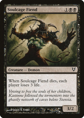 Soulcage Fiend [Avacyn Restored] | Exor Games Bridgewater