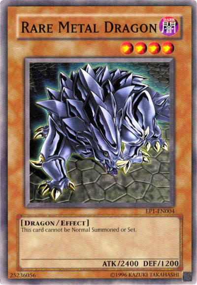 Rare Metal Dragon [EP1-EN004] Common | Exor Games Bridgewater