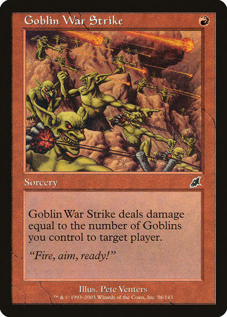 Goblin War Strike [Scourge] | Exor Games Bridgewater