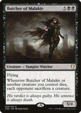 Butcher of Malakir [Commander Anthology Volume II] | Exor Games Bridgewater