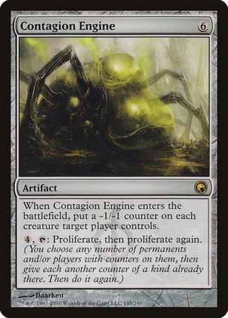 Contagion Engine [Scars of Mirrodin] | Exor Games Bridgewater