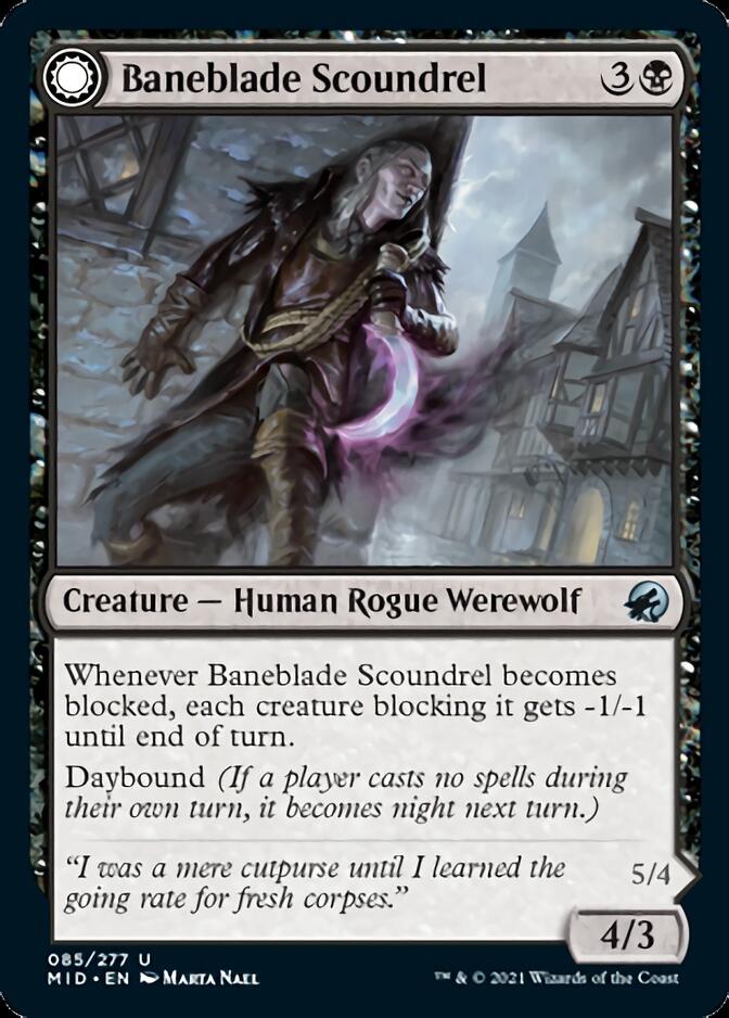 Baneblade Scoundrel // Baneclaw Marauder [Innistrad: Midnight Hunt] | Exor Games Bridgewater