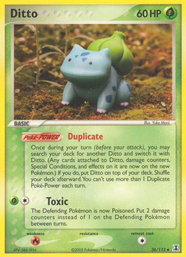 Ditto (36/113) [EX: Delta Species] | Exor Games Bridgewater