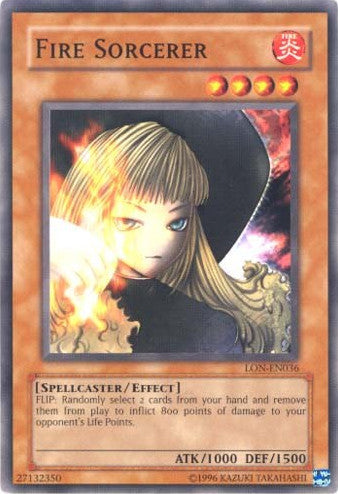 Fire Sorcerer [LON-EN036] Common | Exor Games Bridgewater