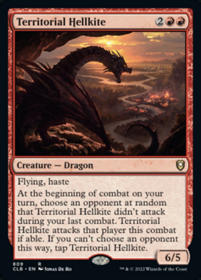 Territorial Hellkite [Commander Legends: Battle for Baldur's Gate] | Exor Games Bridgewater