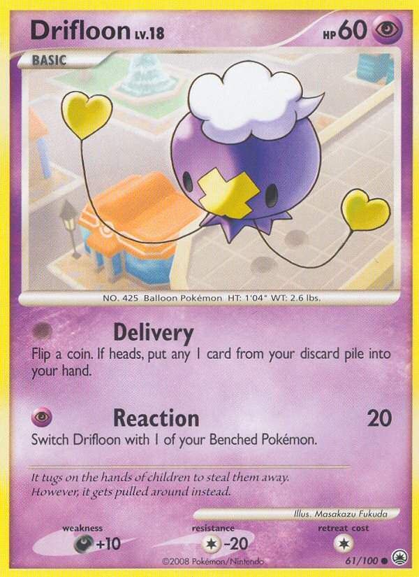 Drifloon (61/100) [Diamond & Pearl: Majestic Dawn] | Exor Games Bridgewater