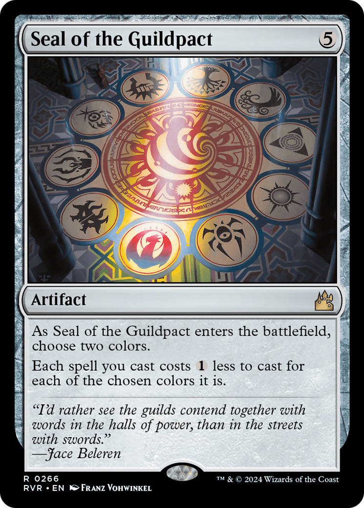 Seal of the Guildpact [Ravnica Remastered] | Exor Games Bridgewater