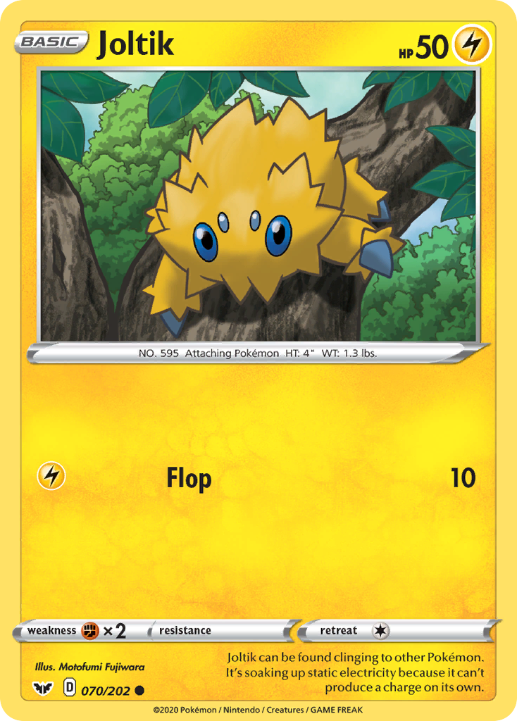 Joltik (070/202) [Sword & Shield: Base Set] | Exor Games Bridgewater