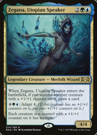 Zegana, Utopian Speaker [Ravnica Allegiance] | Exor Games Bridgewater