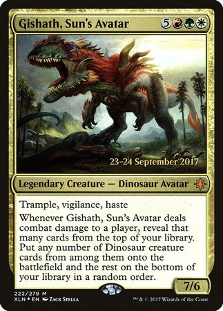 Gishath, Sun's Avatar [Ixalan Promos] | Exor Games Bridgewater