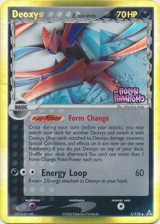 Deoxys (3/110) (Delta Species) (Stamped) [EX: Holon Phantoms] | Exor Games Bridgewater