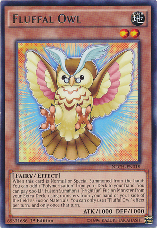 Fluffal Owl [NECH-EN018] Rare | Exor Games Bridgewater