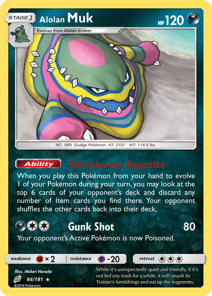 Alolan Muk (84/181) [Sun & Moon: Team Up] | Exor Games Bridgewater