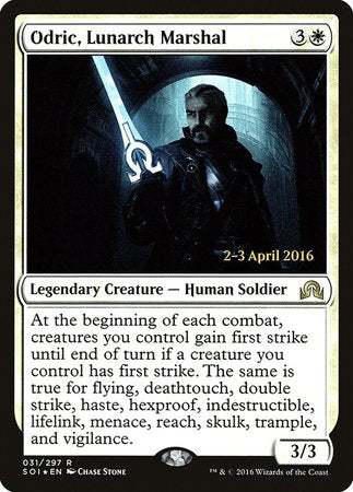 Odric, Lunarch Marshal [Shadows over Innistrad Promos] | Exor Games Bridgewater