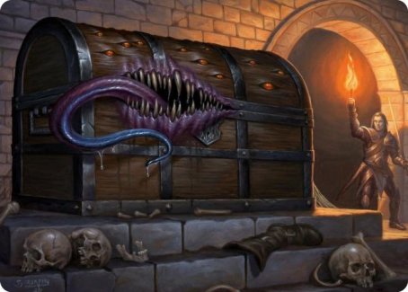 Mimic Art Card [Dungeons & Dragons: Adventures in the Forgotten Realms Art Series] | Exor Games Bridgewater